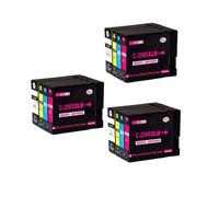 QWsdR Cartouche d'encre à Jet d'encre Couleur Compatible PGI-2500 PGI-2500XL Compatible avec maxify IB4050 IB4150 MB5050(3BK-3C-3M-3Y)