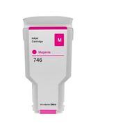 QWsdR Cartouche d'encre Compatible 746XL Compatible avec imprimante à Jet d'encre DesignJet Z6 Z9, 300ml, 6 Couleurs(300ml MG)