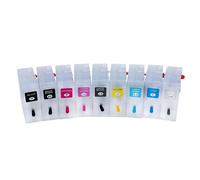 QWsdR Cartouches d'encre 80ml, sans Puce, compatibles T8501, T8502, T8503, T8504, T8505, T8506, T8507, T8508, T8509, Compatible avec SureColor P800, Paquet de 9