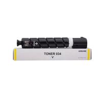 QWsdR CARTRIDE DE Toner CRG034 Compatible Compatible avec MP820CDN MF820C C1225 MF810CDN C1225if Imprimante(Yellow)