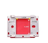 QWsdR Conversion de Cadre de tête Compatible avec l'imprimante à solvant écologique I3200, Support de tête d'impression, Plaque de Support de tête(Type B)