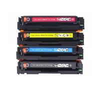 QWsdR Jeu de Cartouches de Toner compatibles Compatible avec 203A CF540A 540A Compatible avec Pro M254nw M254dw MFP M281fdw M281fdn M280nw