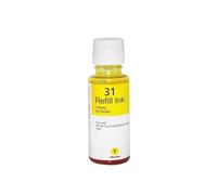 QWsdR Le kit de Colorant à Encre Recharge Compatible avec 30 31 Compatible avec Les imprimantes de réservoir d'encre 315 318 319 415 419 et Les modèles de réservoir sans Fil 450 455 457(1Bottle-Y)
