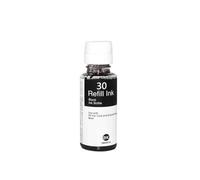 QWsdR Le kit de Colorant à Encre Recharge Compatible avec 30 31 Compatible avec Les imprimantes de réservoir d'encre 315 318 319 415 419 et Les modèles de réservoir sans Fil 450 455 457(1Bottle-BK)