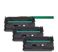 QWsdR Paquet de 3 Toners Noirs CF289A 89A, sans Puce, compatibles avec M507dn M507x MFP M528dn