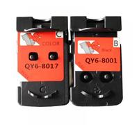 QWsdR Tête d'impression CA91 CA92 Cartouche d'encre Noire Tricolore Compatible avec G1100 G1110 G2100 G2110 G3100 G3110 G4100 G4110(1PK - QY6-8017)