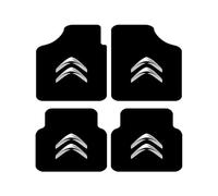 QWTYAFDD 4 pièces Tapis De Sol Voiture, pour Citroen Jumpy 2016 2017 2018 2019 Avant Arrièr Antidérapant Tous Temps Moquette Interieur Accessoires