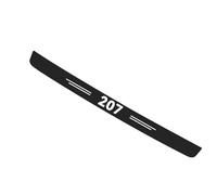 QWTYAFDD Bande de Protection Pare-Chocs Arrière Voiture, pour Peugeot 207 Tuning Accessoires Autocollants seuil Porte Anti-Rayures