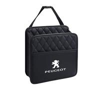 QWTYAFDD boîte de Rangement pour siège Voiture,pour Peugeot 2008 2014-2019 Multipurpose Pliables Sac Rangement Voiture Coffre Voiture