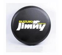 QWTYAFDD Housse Roue Secours de Voiture, pour Suzuki Jimny 2007-2017 Housse de Pneu de Couverture Roue Protection Antipoussière Imperméable,B 14in
