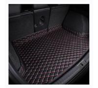 QWTYAFDD Tapis de protection de coffre pour Renault Clio V/5 2019-2024 - Anti-rayures, antidérapant et imperméable - Accessoires de voiture, C noir et rouge