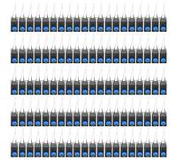 QWUUYEC 3mm LED Shade Kit 100 Pièces avec Support, Trou Latéral Simple, Couleur Bleue - Accessoires Industriels Robustes, Résistance Haute Température, Isolation Supérieure (Lumière bleue)