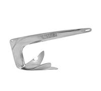 QWUUYEC Ancres Bateau Grappin 1kg Acier Inoxydable 316 Poli Miroir, Haute Résistance Durable - Forte Puissance de Maintien, Installation Rapide, Usage Marine Polyvalent