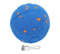 QWUUYEC Balle interactive pour chien en TPU silencieuse et automatique pour jouer et faire de l'exercice - Matériau intelligent anti-mastication, moteur silencieux