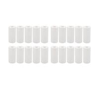 QWUUYEC Bobines Papier Thermique 57x25mm, 20 Rouleaux Blancs pour Imprimante Mini - Papier Épais Durable, Impression Claire et Stable, Usage Professionnel et Quotidien