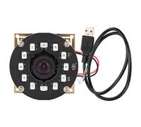 QWUUYEC Camera Module HD USB, 1MP avec Lentille Grand Angle 100°, OV9281 CMOS, USB2.0 Plug and Play - Compatible Multi Systèmes, Focus Manuel, Usage Industriel