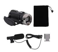 QWUUYEC Caméra Vidéo 4K, Caméscope Numérique 48MP, Écran LCD Rotatif 3 Pouces, Zoom 18x, Enregistreur Vidéo avec Carte 32G, Microphone - Ultra HD, Stabilisation Électronique, Idéal Voyag