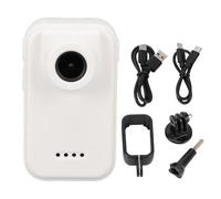 QWUUYEC Caméra Vlog HD 2K, Caméscope Portable Anti - Tremblement Écran 1,47 Pouces, Objectif Grand Angle 140° - Stabilisation Intelligente, Transfert OTG, Idéale pour Voyage et Sport