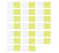 QWUUYEC Cartes de Vœux 20 Pièces, Cartes d’Invitation Unicolores 20 x 8,5 cm - Designs Uniques, Intérieur, Idéal pour Envoyer des Bénédictions et Messages (poney cyan)