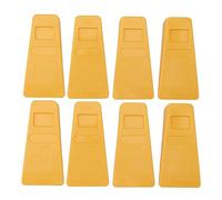 QWUUYEC Coins de en Plastique 8PCS, Coins de Bûcheron 5,5 Pouces, Coins de Sciage pour Abattage et Élagage d’Arbres - Haute Efficacité, Sécurité Optimale, Usage Polyvalent