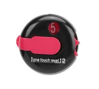 QWUUYEC Compteur de Coups de Golf - Compteur à molette de réinitialisation à Une Touche pour Un Score précis. Clip Portable et léger pour Les golfeurs. (Type 2)