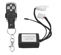 QWUUYEC Contrôleur de Clignotant Flash Strobe, Module de Clignoteur en ABS, 9-24V, 6 Modes de Clignotement - Haute Performance, Pilote LED, Usage Véhicules et Motos