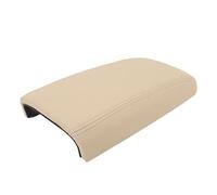 QWUUYEC Couvercle Accoudoir Console Centrale, Housse de Remplacement en Cuir PU et ABS, Compatible Isuzu Ascender 2003-2008 - Durable, Résistant à la Chaleur, Installation Facile (Beige)