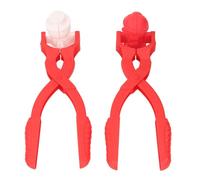 QWUUYEC Fabricant de Boules de Neige 2 Pièces, Outil de Jeu d'hiver avec Poignée Antidérapante, Plastique Résistant - Multiusage pour Batailles de Neige Extérieures et Intérieures, Léger