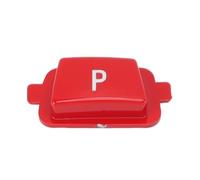 QWUUYEC Gear Shift P Button, Bouton de Levier de Vitesse Sportif, Compatible Séries 1 2 3 4 5 6 7 F20 F21 F22 F23 F30 F31 F34 F10 F11 F07 F25 F26 - Design Sportif, Matériau ABS Premium, (Rouge)