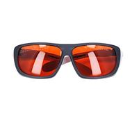 QWUUYEC Goggles de sécurité - Haute atténuation de la fibre optique Protection des lunettes PC PC pour la sécurité oculaire et le confort à usage industriel (type 2)
