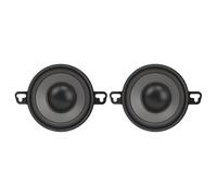 QWUUYEC Haut - Parleurs Audio 3,5 Pouces, Système Audio Voiture, Son Ultra Puissant et Haute Densité - Excellente Qualité Sonore, Résistant et Étanche, Compatible Toutes Voitures