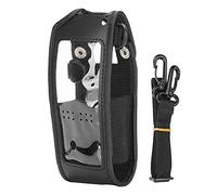 QWUUYEC Housse de Protection pour Talkie - Walkie - Cuir PU Durable, Protection complète pour Anytone at - D878UV / at - D878UV Plus + Design avec lanière pour Un Usage Pratique
