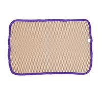 QWUUYEC Matelas Confortable pour Animaux, Tapis Anti - Escarre Respirant, Température Constante, Taille S - Élastique Et Pliable, Protection du Sol Et des Meubles Idéal pour Chiens Et Ch (S)