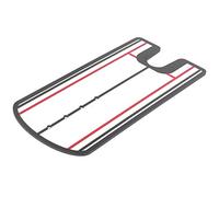 QWUUYEC Miroir D'Alignement De Putting Golf, Accessoire De Pratique Corrective, 145x320mm, Miroir Acrylique - Portable, Adapté Pour Correction Posture, Entraînement Efficace