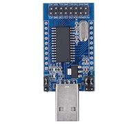 QWUUYEC Module convertisseur USB vers Port série parallèle CH341A - Prise en Charge multiprotocole UART I2C SPI, Interface de Bus USB programmable, débogage et Acquisition de données de