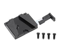 QWUUYEC Plaque de Fixation Batterie V Mount V Lock, Mini Support Léger 17g avec Libération Rapide - Structure Stable Triangulaire, Protection Fiable pour Batterie Photographique