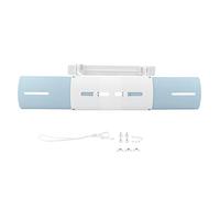 QWUUYEC Protection Anti Vent Pare - Brise Rétractable, Déflecteur d'air pour Climatisation, Bleu - Réglable et Facile à Installer, Confort Optimal pour Voiture (Bleue)