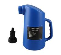 QWUUYEC Remplisseur De Batterie Auto 2L, Outil De Remplissage Liquide pour Batterie Au Plomb - Acide - Valve Anti - Goutte Rapide, Arrêt Automatique, Protection Contre La Décharge