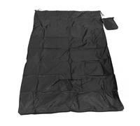 QWUUYEC Sac Ramasse - Feuilles pour Tracteur Tonte, Grande Capacité 200x130cm, Tissu Oxford Imperméable - Fermeture Éclair Pratique, Système Ventilation Maille, Ajustement Sécurisé pour
