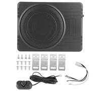 QWUUYEC Subwoofer 10in 12V 800W Ultra - Mince, Enceinte Bass pour Auto, Installation sous Siège, Son Clair et Profond - Conception Compacte, Dissipation Thermique Optimale, Adapté à la