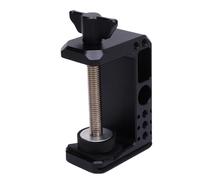 QWUUYEC Support De Fixation C Clamp pour Caméra, Aluminium Robuste avec Base De Dégagement Rapide 38mm, Trou De Positionnement 1/4 Et 3/8 Pouces - Montage Polyvalent, Ajustable Et du