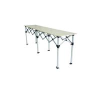 QWUUYEC Table Pliante 2,85m x 60cm, Surface Solide et Portable - Conception Gain de Place, Montage Facile, Idéale pour Événements Extérieurs