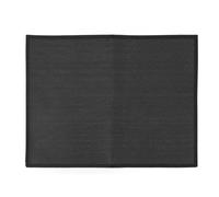 QWUUYEC Tapis Ignifuge Carré, Tissu Fibre de Verre Résistant à la Chaleur, 105x60cm, Gris - Protection Antifeu, Résistance 800°C, Idéal pour Barbecue et Camping (L)