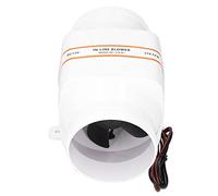 QWUUYEC Ventilateur Extracteur de Cale 4 Pouces 270CFM 12V, Débit d’Air Élevé, Étanche, Accessoire Marin Anticorrosion - Montage Polyvalent, Faible Consommation, Idéal pour Compartiment