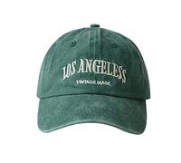 QWUVEDS Chapeaux tricotés Simple Mode Style Lavable Sport Chapeau Unisexe Casquette de baseball Femmes Hommes Camouflage Cap, vert, taille unique