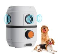 QWV Dispositif anti-aboiement, 3 x ultrasons pour chiens de 15,2 m de long, 3 modes, étanchéité IPX5, dispositif de contrôle des aboiements, arrêt des aboiements de votre chien ou voisin, boîte à