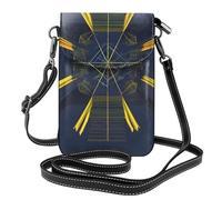 Qwvbn Sac à bandoulière multidimensionnel en cuir pour téléphone, doux et imperméable, peut être utilisé comme portefeuille, avec une bandoulière amovible.