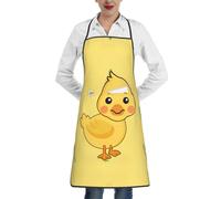 QWVBN Tablier en forme de canard avec poches imperméables, durable et adapté pour les hommes et les femmes adultes dans la cuisine.