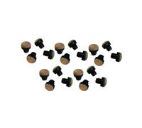 QWWQYDY Billard Billiard Accessories Multi-Color Screw on Cue Tips 20 Pack for Indoor Pool Players Cue Repair