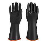 QWWQYDY Gant Menage Latex Cleaning Gloves Fingers Crubbing Rubber Kitchen Dishwashing Tools Washing Scrub Silicone Self(Black1)